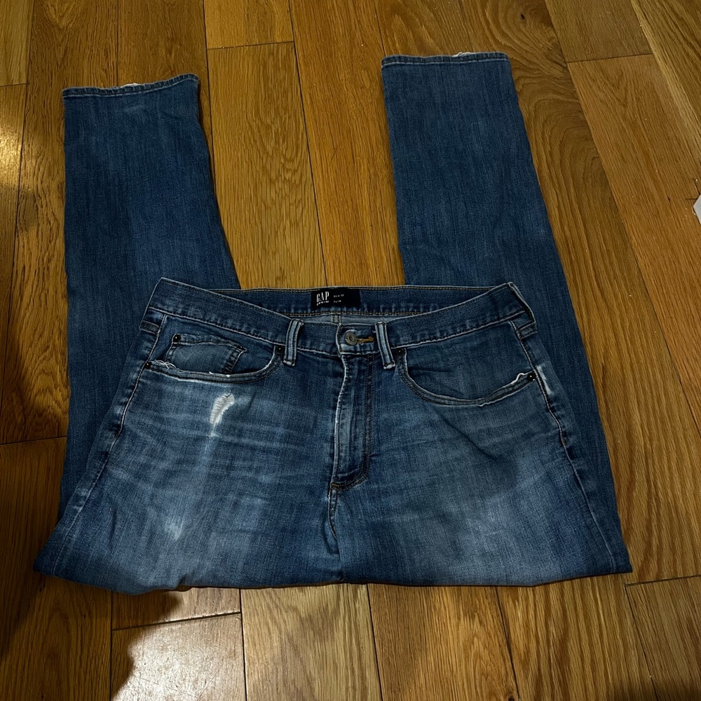 GAP Men's Slim GapFlex Soft Wear Jeans with Washwell
